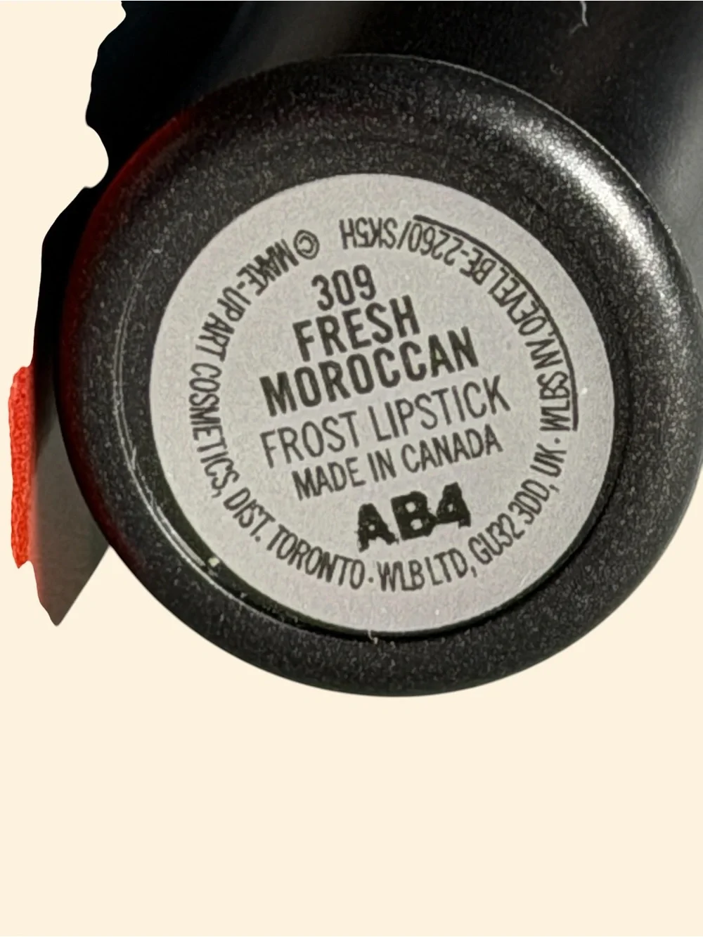 MAC Cosmetics Frost Brick Red Lipstick - Fresh Moroccan BNIB